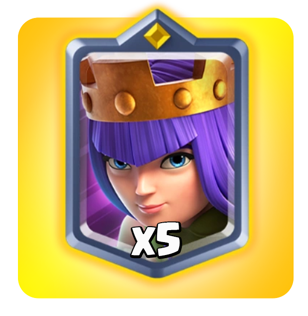 Чемпион королева лучниц 5шт 1