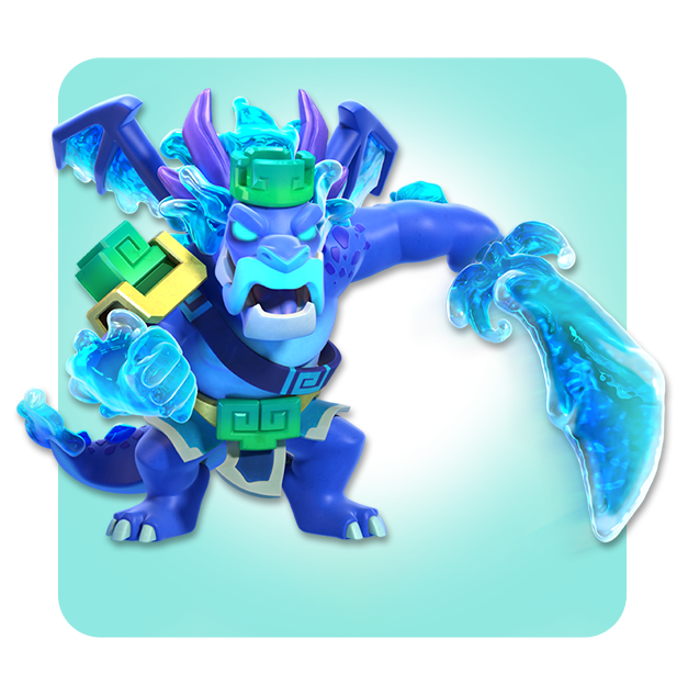 Драконий король скин